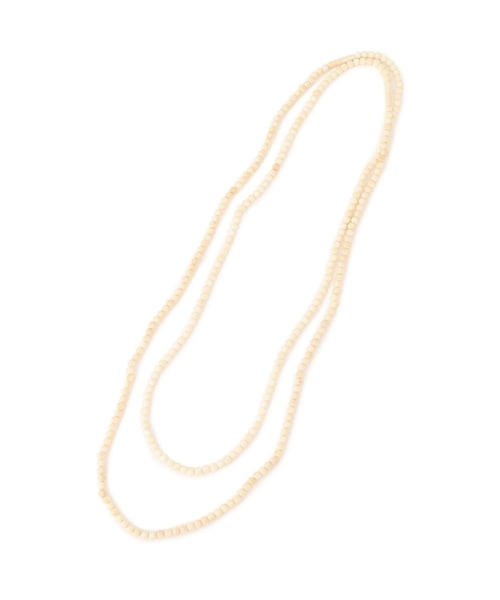 ADAM ET ROPE'(アダムエロペ)の「【J'aDoRe・一部店舗限定】【Sapir Bachar(サピア バハール)】LONG CORAL NECKLACE(ネックレス・レディース・オフホワイト・F)」の6枚目の写真