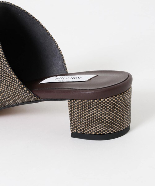 URBAN RESEARCH（アーバンリサーチ）の「『別注』 MILLIWM×URBAN RESEARCH　オープントゥミュール（サンダル・レディース・ブラウン/ナチュラル・36/37/38）」の15枚目の写真
