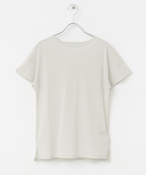 URBAN RESEARCH ROSSO（アーバンリサーチロッソ）の「シアーフライスTシャツ（Tシャツ/カットソー・レディース・L.GREIGE/D.NAVY・FREE）」の14枚目の写真