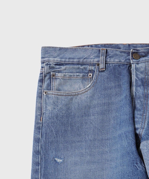 ADAM ET ROPE'(アダムエロペ)の「【Maison Margiela/メゾン マルジェラ】VINTAGE WACH INDIGO DENIM PANTS(デニムパンツ・メンズ・ブルー系・30/31/32)」の7枚目の写真