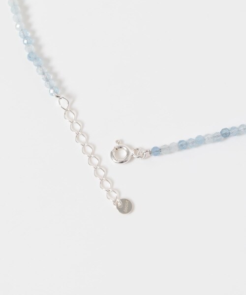 URBAN RESEARCH(アーバンリサーチ)の「decor『デコール』 AQUAMARINE BEAD NECKLACE(ネックレス・レディース・AQUAMARINE・-)」の8枚目の写真