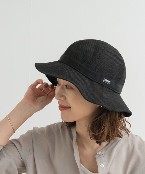URBAN RESEARCH DOORS（アーバンリサーチドアーズ）の「ORCIVAL　6PANEL NATURAL HAT（ハット・レディース・BEIGE/BLACK・one）」の6枚目の写真