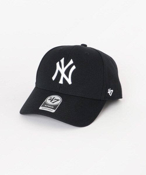 SENSE OF PLACE by URBAN RESEARCH（センスオブプレイスバイアーバンリサーチ）の「FORTY SEVEN　47 MVP S.B Collection NY（キャップ・メンズ・BLACK/NAVY/BROWN・one）」の6枚目の写真