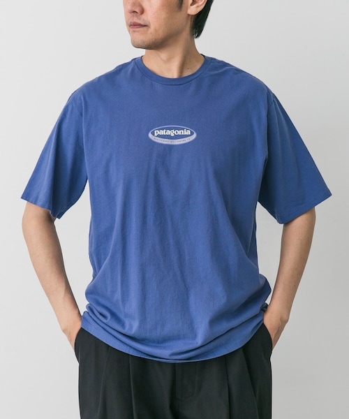 URBAN RESEARCH DOORS(アーバンリサーチドアーズ)の「patagonia MsLongWayRoundOrganicT-shirts(Tシャツ/カットソー・メンズ・INBK/UDNL/CUBL・S/M/L/XL)」の3枚目の写真