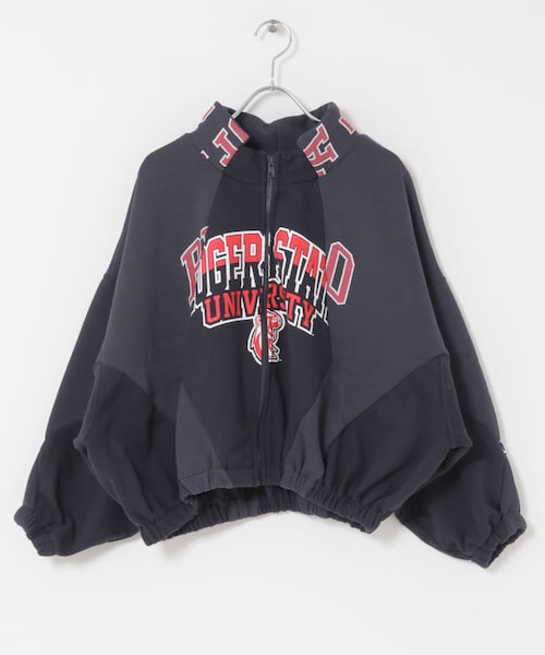 THE GOODLAND MARKET（ザグッドランドマーケット）の「77circa　track jacket cutback JK（テーラードジャケット・レディース・gray1/gray2/gray3/gray4/navy1/navy2/navy3/navy4・one）」の3枚目の写真