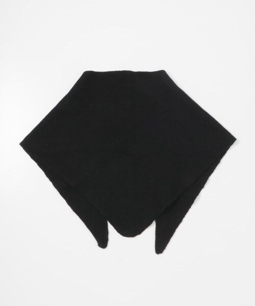 URBAN RESEARCH(アーバンリサーチ)の「YOUNG&OLSEN The DRYGOODS STORE MIX WOOL TRIANGLE SCARF(バンダナ/スカーフ・メンズ・BLACK/TAUPE MIX/PINK MIX・FREE)」の6枚目の写真