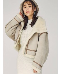 MERCURYDUO | ショートボンバージャケット(テーラードジャケット)