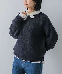 TRICOTS JEAN MARC | 『別注』TRICOTS JEAN MARC×DOORS boat neck loose knit(ニット/セーター)