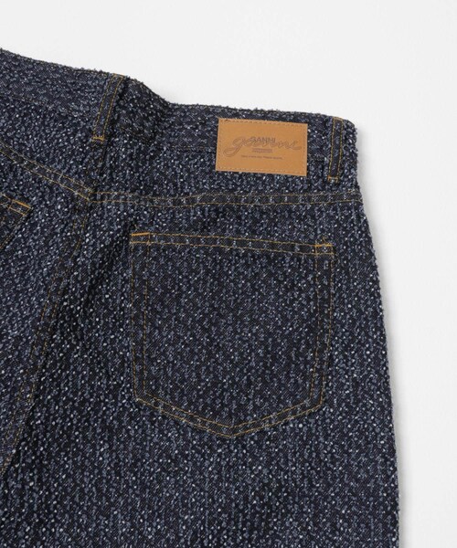 URBAN RESEARCH（アーバンリサーチ）の「GANNI　TWEED DENIM BAGGY JEANS（デニムパンツ・レディース・RINSE・25/26/27/28）」の7枚目の写真