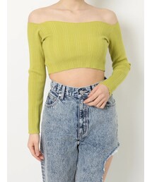 EVRIS | オフショルニットトップス(ニット/セーター)