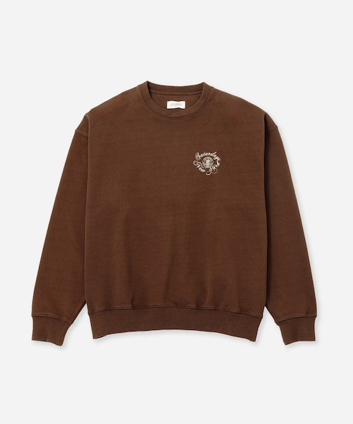 Saturdays NYC(サタデーズ ニューヨークシティ )の「Bowery Loofah Collar Sweatshirt(スウェット・レディース・グレー/ダークブラウン/グリーン・L/M/S/XL)」の10枚目の写真