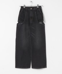 SENSE OF PLACE by URBAN RESEARCH | 『WEB/一部店舗限定サイズ』サイドカットアウトデニム(デニムパンツ)
