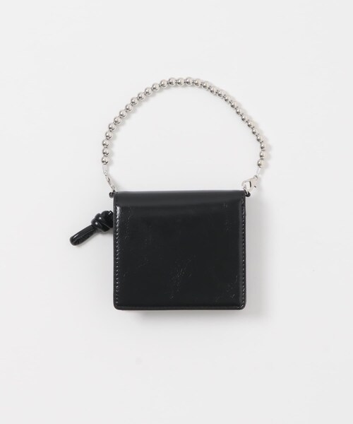 KBF（ケイビーエフ）の「ボールハンドル付きショルダーウォレット（財布・レディース・YELLOW/BLACK・One）」の10枚目の写真