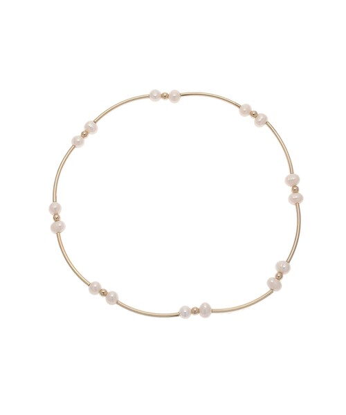 LAGUNAMOON（ラグナムーン）の「LADY淡水パールミックスチョーカー（ネックレス・レディース・アイボリー・F）」の2枚目の写真