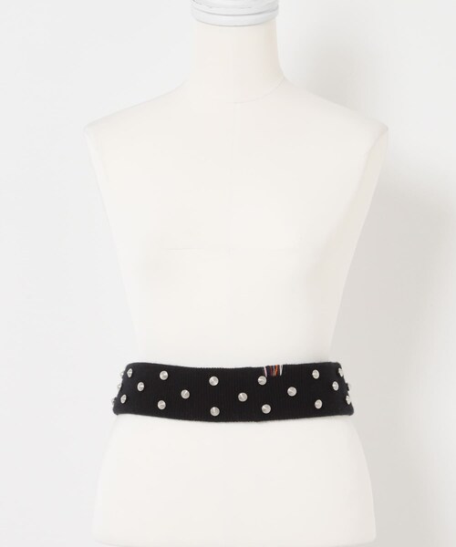 URBAN RESEARCH(アーバンリサーチ)の「Extreme Cashmere stud small(ベルト・レディース・raven・-)」の5枚目の写真