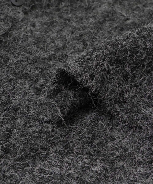 LAATO（ラート）の「mesh knit polo cardigan（カーディガン/ボレロ・レディース・ハニー/スチール・FREE）」の8枚目の写真