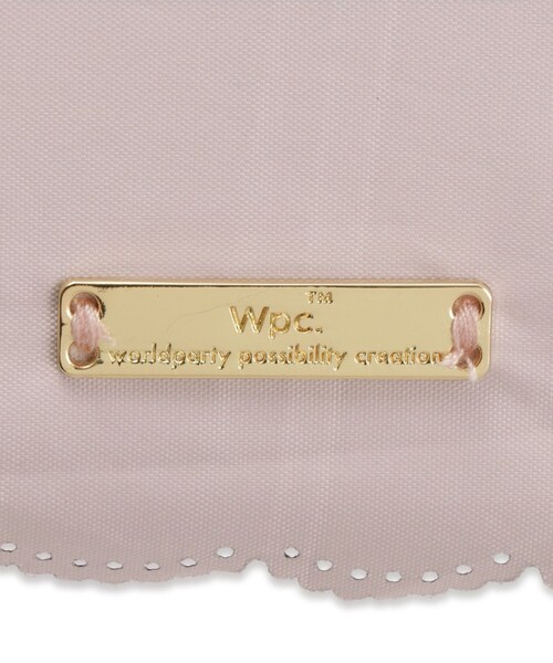 ROPE' PICNIC(ロペピクニック)の「【Wpc.】遮光ビジューボタンmini 折りたたみ日傘/UVカット・晴雨兼用(折りたたみ傘・レディース・ブラック/ホワイト/ピンク・F)」の8枚目の写真