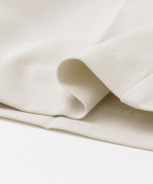 URBAN RESEARCH ROSSO（アーバンリサーチロッソ）の「ヘリンボーンラップストレートパンツ（その他パンツ・レディース・IVORY/CHARCOAL・36/38）」の15枚目の写真