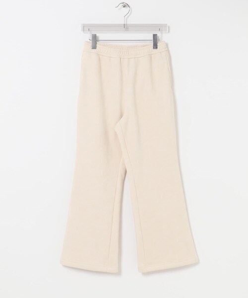 URBAN RESEARCH(アーバンリサーチ)の「『別注』THOUSAND MILE×URBAN RESEARCH KNIT FLEECE FLARE PANTS(その他パンツ・レディース・OFF WHITE/BLACK・M/L)」の4枚目の写真