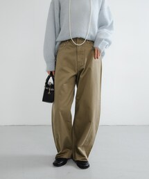 URBAN RESEARCH | コットンサテンカットオフカーブパンツ(その他パンツ)