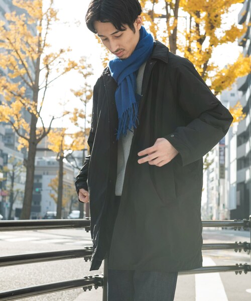 URBAN RESEARCH DOORS(アーバンリサーチドアーズ)の「ライトナイロン パデット バルマカンコート(テーラードジャケット・メンズ・L.GRAY/CHARCOAL/BLACK・M/L)」の16枚目の写真
