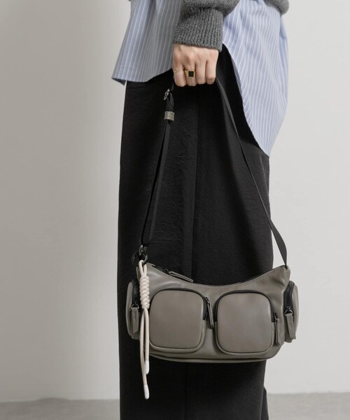 THE GOODLAND MARKET（ザグッドランドマーケット）の「F/CE.　TECH LEATHER TACTICAL SHOULDER（ショルダーバッグ・レディース・BROWN/BLACK・Free）」の14枚目の写真