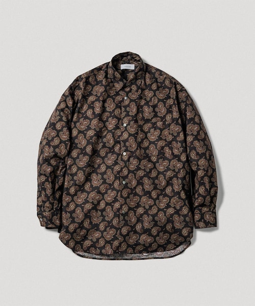 ADAM ET ROPE'（アダムエロペ）の「アソート ビッグシルエット レギュラーカラーシャツ（シャツ/ブラウス・メンズ・ブラック系/スミクロ/ブラウン系/イエロー系・L/M）」の10枚目の写真