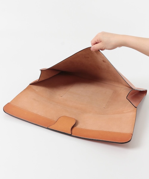 URBAN RESEARCH（アーバンリサーチ）の「HOPPER　ZIP POUCH WITH WIPSTITCH（クラッチバッグ・メンズ・NATURAL・FREE）」の9枚目の写真