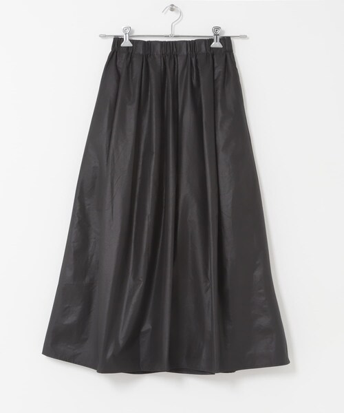 ITEMS URBANRESEARCH(アイテムズ アーバンリサーチ)の「ツヤタックボリュームスカート(スカート・レディース・BLK/BEG/KHK・Free)」の9枚目の写真