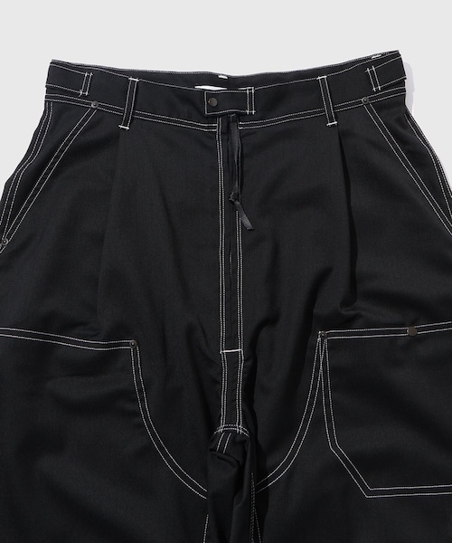 ADAM ET ROPE'（アダムエロペ）の「《別注》【Product Twelve/プロダクト トゥエルブ】Double Knee PT12 Work Trousers（カーゴパンツ・メンズ・ブラック/ブラック系・2/3）」の22枚目の写真