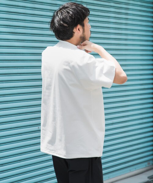 EKAL（エカル）の「『吸水速乾/UVカット』DRY OUT BALLOON FIT T-SHIRTS（Tシャツ/カットソー・メンズ・ブラック/ホワイト/ネイビー/グラファイト/ブラウンカーキ/ダークプラム・M/L）」の18枚目の写真