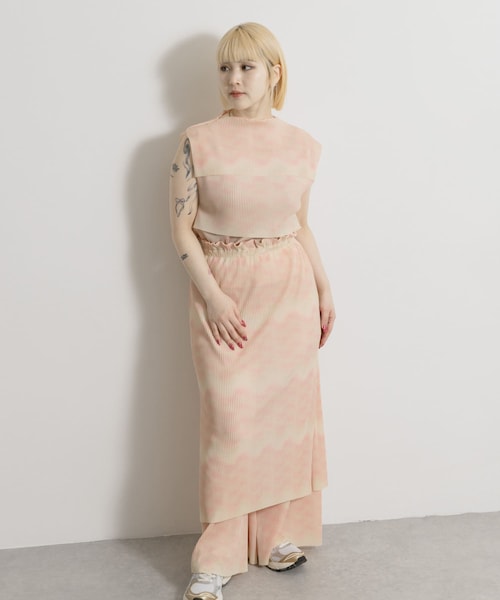THE GOODLAND MARKET（ザグッドランドマーケット）の「Jens　UNDER PANTS DRESS 2（その他パンツ・レディース・PRINT MONO/MULTI・1）」の2枚目の写真