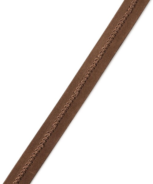 ADAM ET ROPE'（アダムエロペ）の「【PUNTOVITA（プントヴィータ）】スウェードステッチロングベルト（ベルト・レディース・ブラウン・F）」の10枚目の写真