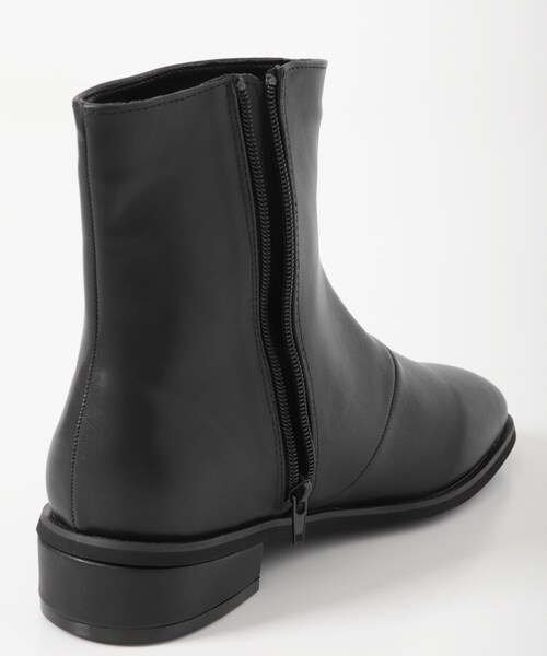 SENSE OF PLACE by URBAN RESEARCH（センスオブプレイスバイアーバンリサーチ）の「スクエアトゥサイドジップローブーツ（ブーツ・メンズ・BLACK・26.5/27.5）」の11枚目の写真