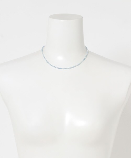 URBAN RESEARCH(アーバンリサーチ)の「decor『デコール』 AQUAMARINE BEAD NECKLACE(ネックレス・レディース・AQUAMARINE・-)」の6枚目の写真