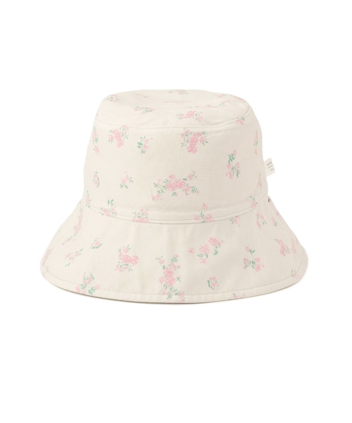 ROPE' PICNIC（ロペピクニック）の「【UVカット・前後2WAY】マルチウェイフラワーリバーシブルハット（ハット・レディース・ブラック/キナリ・F）」の22枚目の写真