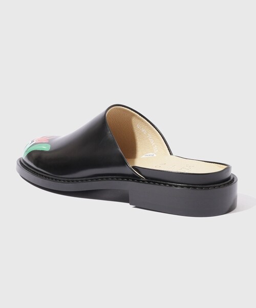 ADAM ET ROPE'(アダムエロペ)の「【KYOU/キョウ】BLOSSOM Hand Painted Sandals by HARUTA feat. MIO YAMAMOTO(サンダル・メンズ・ブラック・24.5/25.0/25.5/26.0/26.5/27.0)」の10枚目の写真