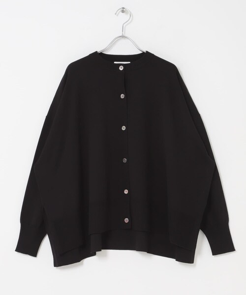 かぐれ(カグレ)の「ハイツイストコットンワイドカーディガン(カーディガン/ボレロ・レディース・BLACK/GRAY/NAVY・Free)」の12枚目の写真