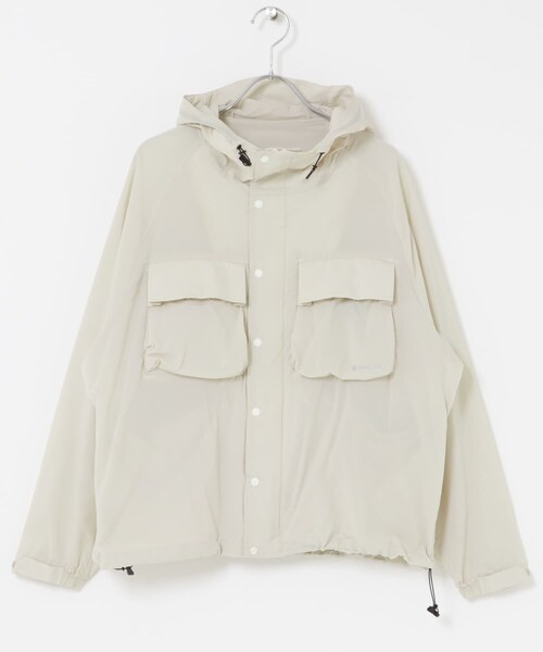 URBAN RESEARCH DOORS(アーバンリサーチドアーズ)の「『別注』Snow Peak Apparel×DOORS U.L.DOUBLEWEAVEPARKER(テーラードジャケット・レディース・PINK/BROWN/IVORY・One)」の9枚目の写真