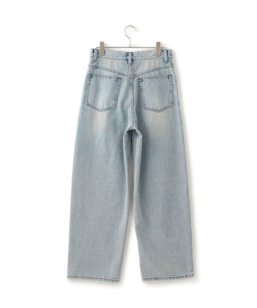 ADAM ET ROPE'（アダムエロペ）の「【WEB限定】ワイドストレートデニムパンツ（デニムパンツ・レディース・サックス・34/36/38）」の15枚目の写真