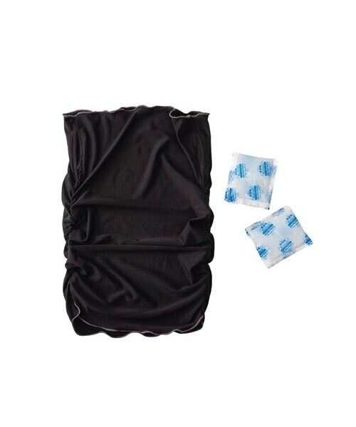 nissen（ニッセン）の「保冷剤で冷やす UVリアリークール ネックカバー（接触冷感）（ファッション雑貨・メンズ・-・Y）」の2枚目の写真