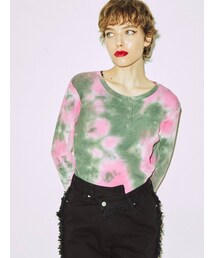 jouetie | ハーフボタンテレコカットソー(Tシャツ/カットソー)