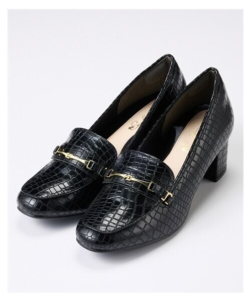 nissen（ニッセン）の「２WAYビット付ローファーパンプス（パンプス・メンズ・黒(スムース)/黒(クロコ調)/ダークブラウン/グレー(ツイード調)・22.5cm/23.0cm/23.5cm/24.0cm/24.5cm）」の11枚目の写真