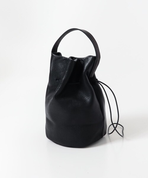 かぐれ（カグレ）の「MORMYRUS　ワンハンドルドローストリングバッグ（その他雑貨・レディース・BLACK・Free）」の6枚目の写真
