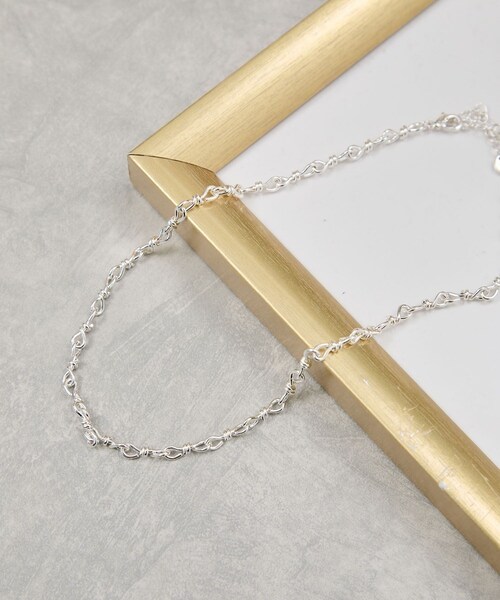 VIS（ビス）の「デザインチェーンネックレス（ネックレス・レディース・ゴールド/シルバー・F）」の4枚目の写真