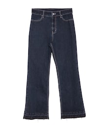 ELENDEEK | SEMI FLARE ROUGH DENIM WIDE PT(デニムパンツ)