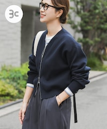 URBAN RESEARCH DOORS | 『UR TECH Renew Knit』VネックZIPカーディガン(カーディガン/ボレロ)