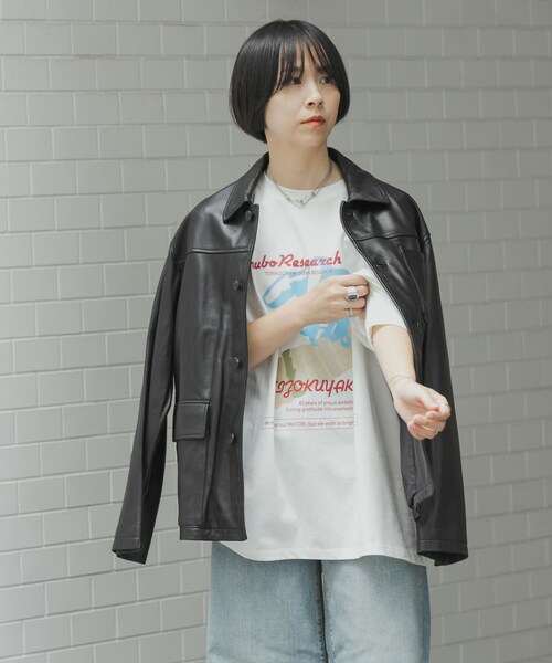 URBAN RESEARCH（アーバンリサーチ）の「鳥貴族×UR　UnuboResearch LONG-SLEEVE T-SHIRTS B（Tシャツ/カットソー・メンズ・WHITE/OATMEAL/CHARCOAL/BLACK/YELLOW/MOCHA・M/L/XL）」の10枚目の写真