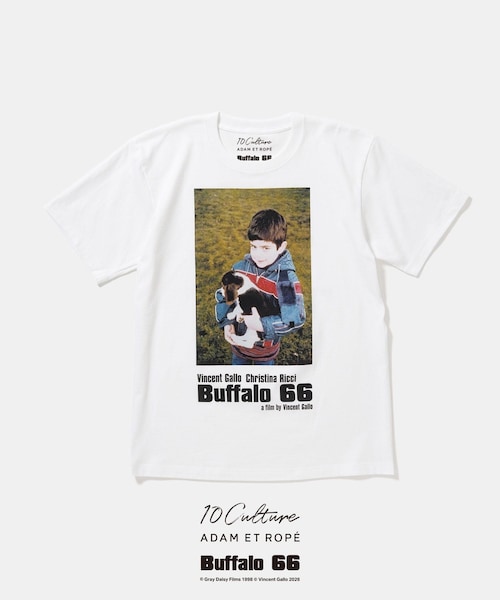 ADAM ET ROPE'(アダムエロペ)の「【Buffalo 66 × 10Culture for ADAM ET ROPE'】Buffalo 66 T SHIRT(Tシャツ/カットソー・レディース・ブラック/ブラック系/スミクロ/チャコール/グレー/ライトグレー/グレー系/ホワイト/ホワイト系・L/M/XL)」の14枚目の写真