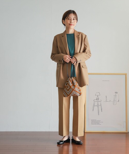URBAN RESEARCH DOORS(アーバンリサーチドアーズ)の「ハイウエストチノパンツ(チノパンツ・レディース・BEIGE/L.BEIGE・S/M/L)」の22枚目の写真
